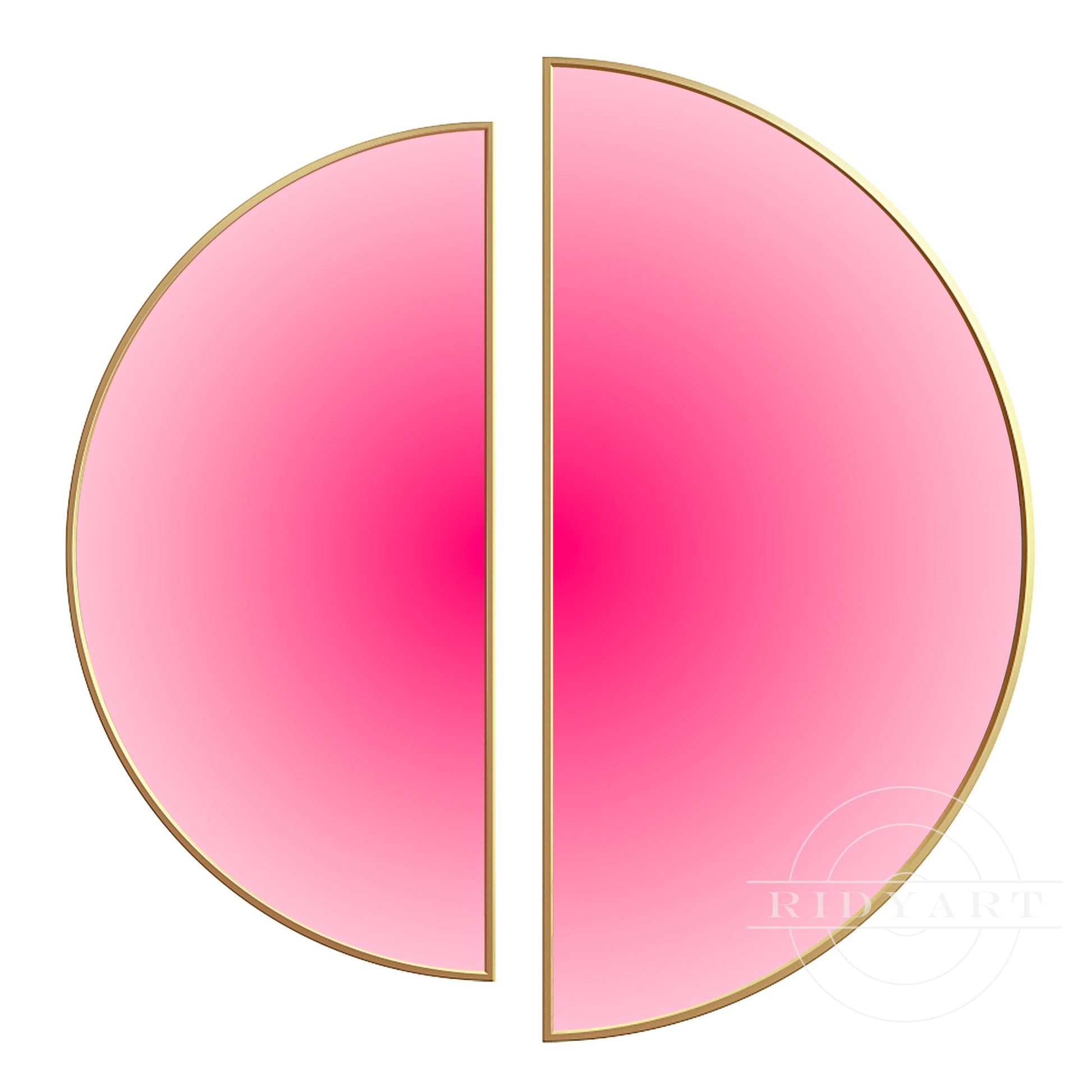 Gradient Pink Wall Art_0422