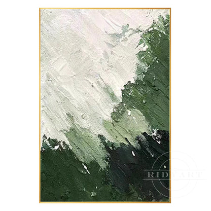 Abstract Green Wall art