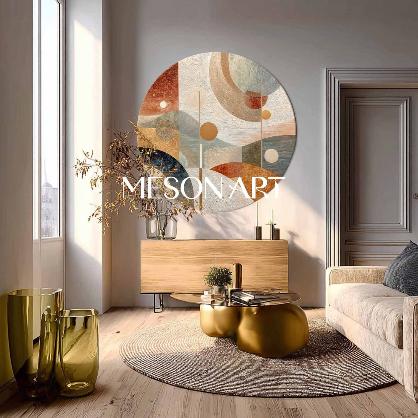 Round Wall Art #RWA025