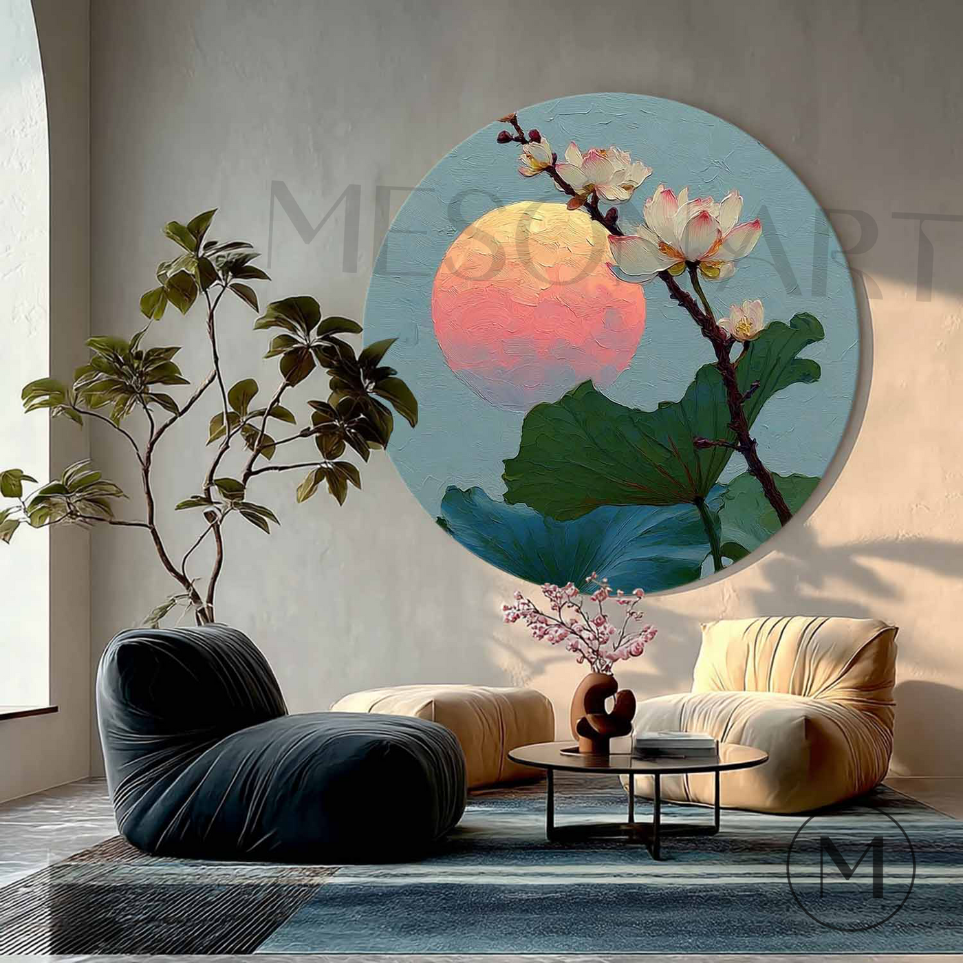 Round Wall Art #RWA008