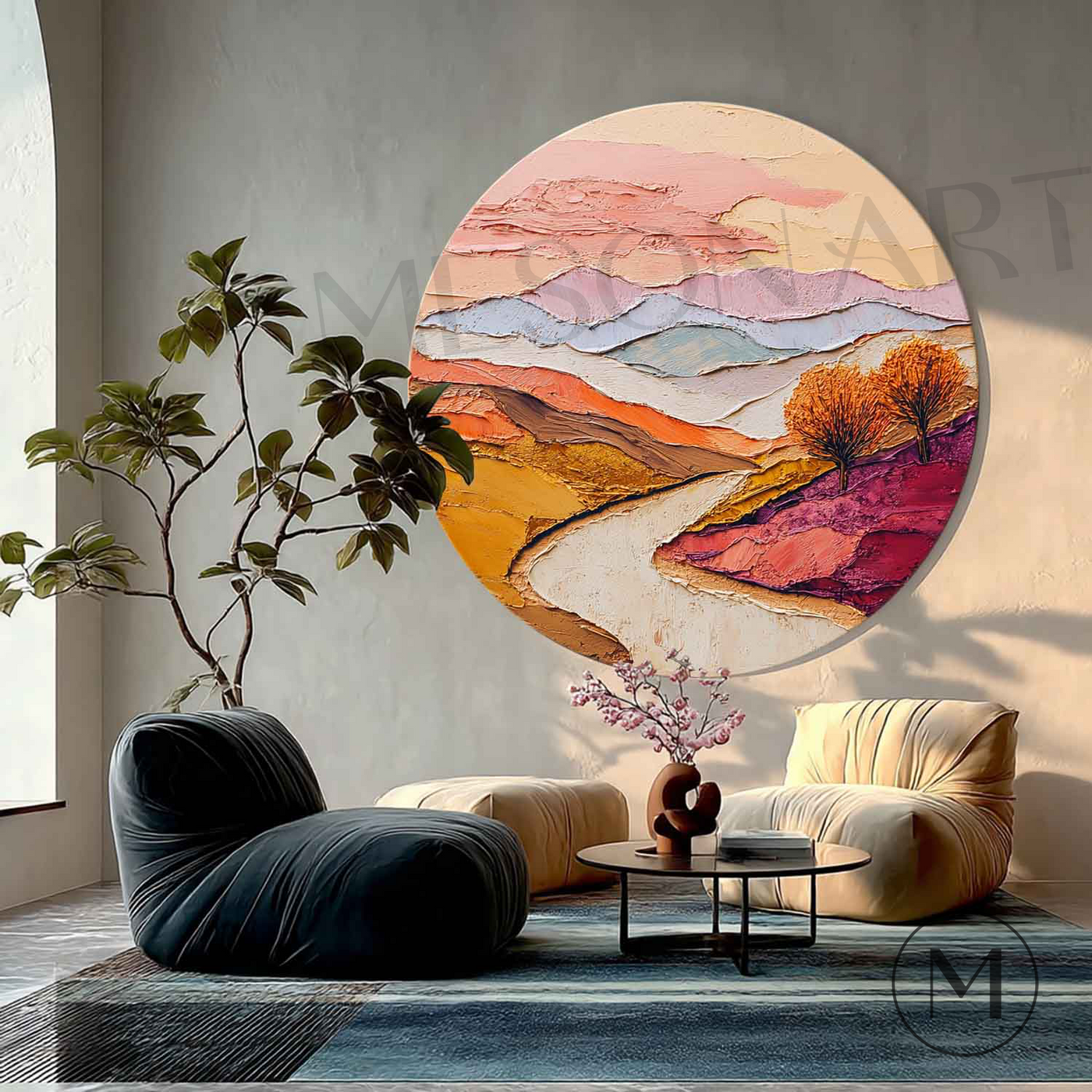 Round Wall Art #RWA007