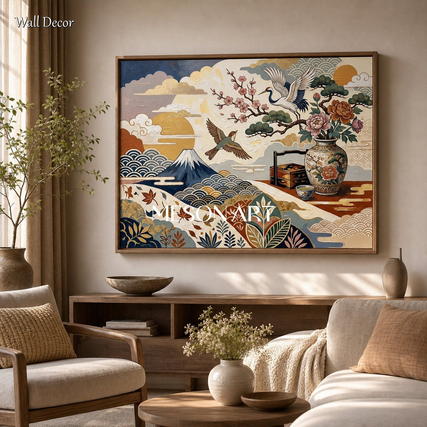 Golden Crane Serenity #UK034