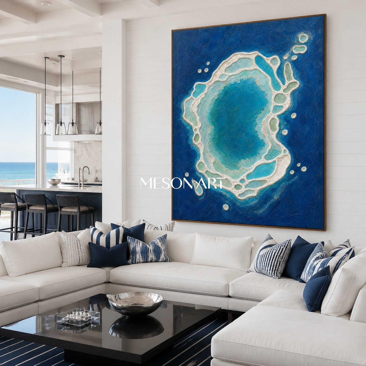 Azure Lagoon Circle #CSQ120