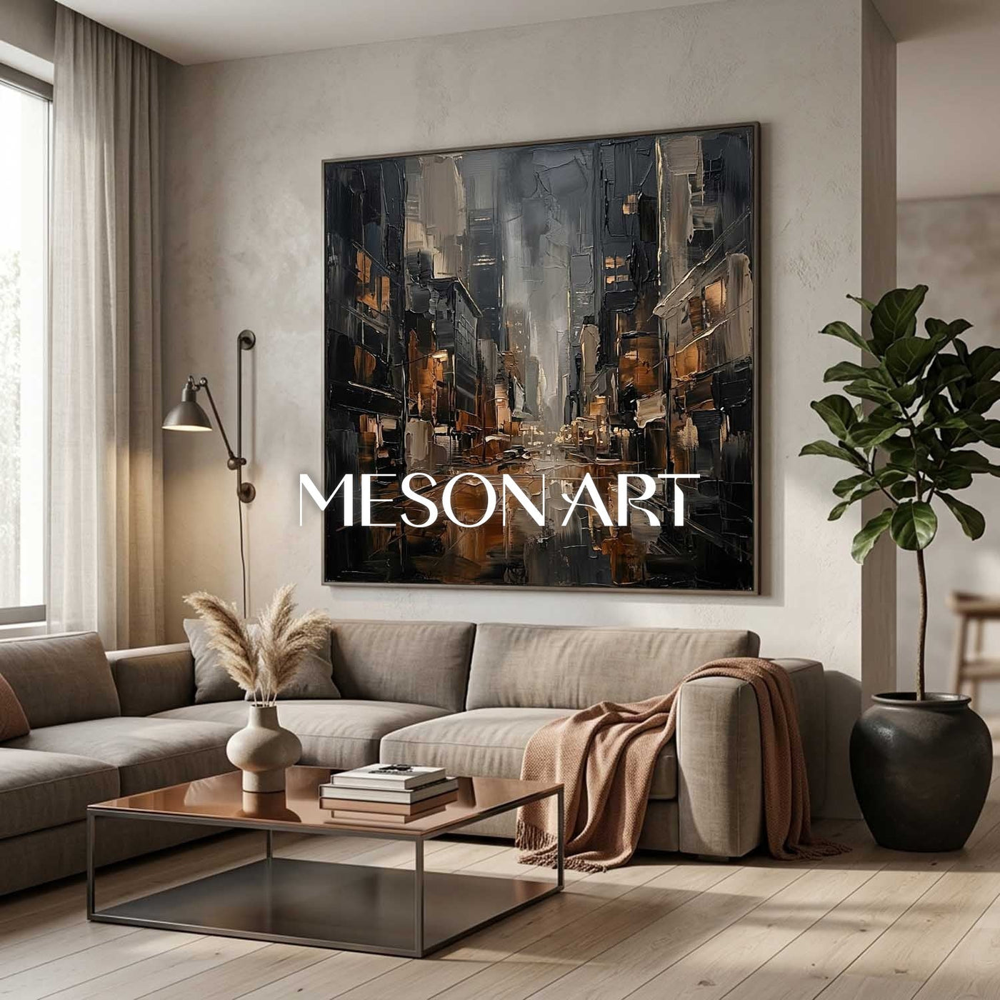 Urban Echoes In Bronze #LLC078
