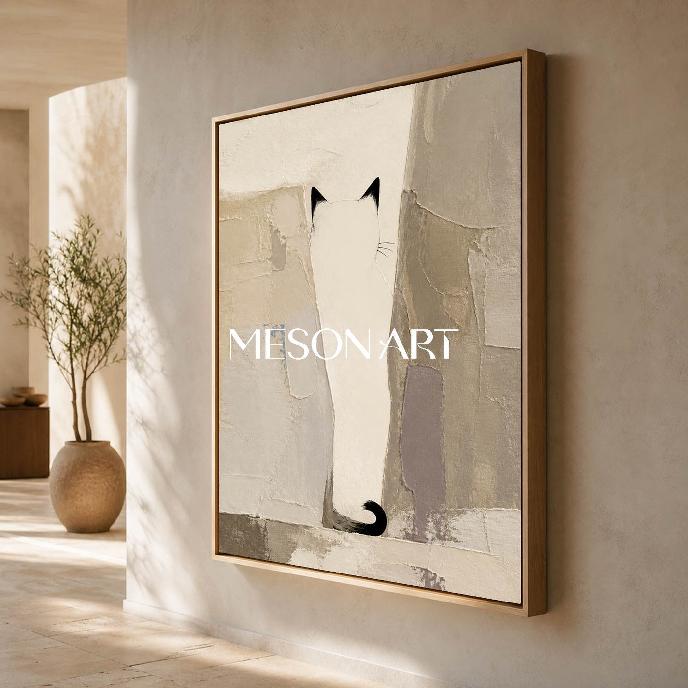 Silent Feline Echo #MA302