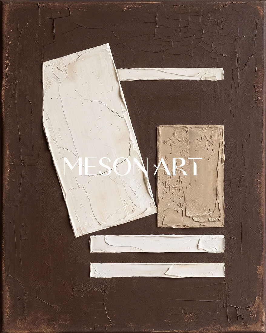 Earthen Geometry Diptych #TX673