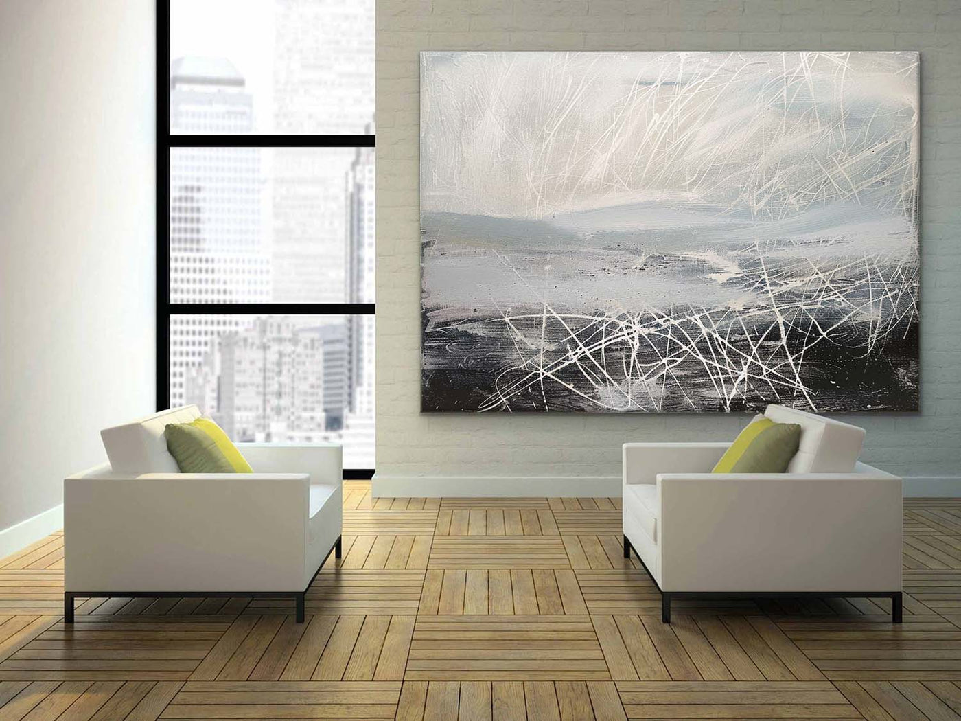 Abstract Expressionist Art #AEA035