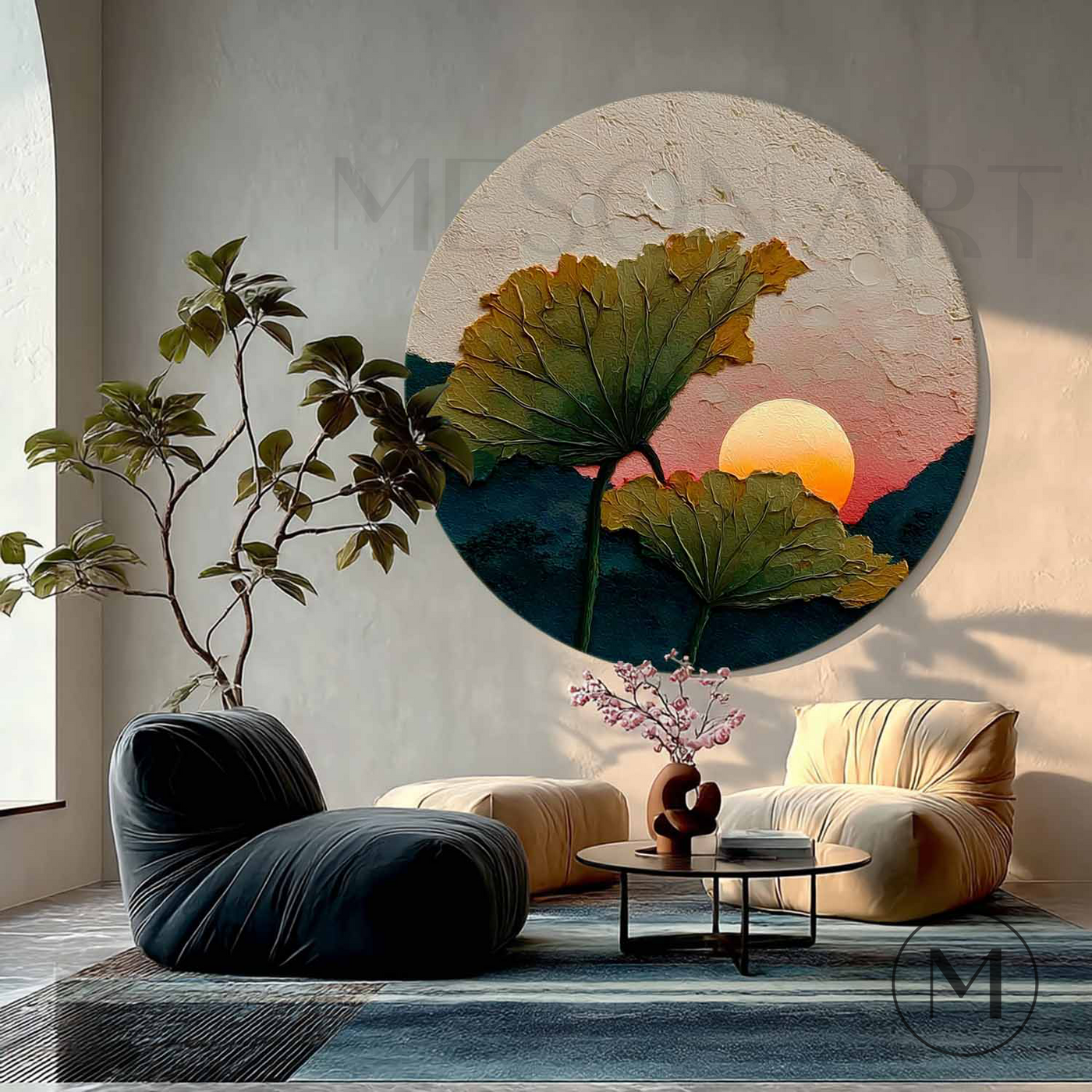 Round Wall Art #RWA011