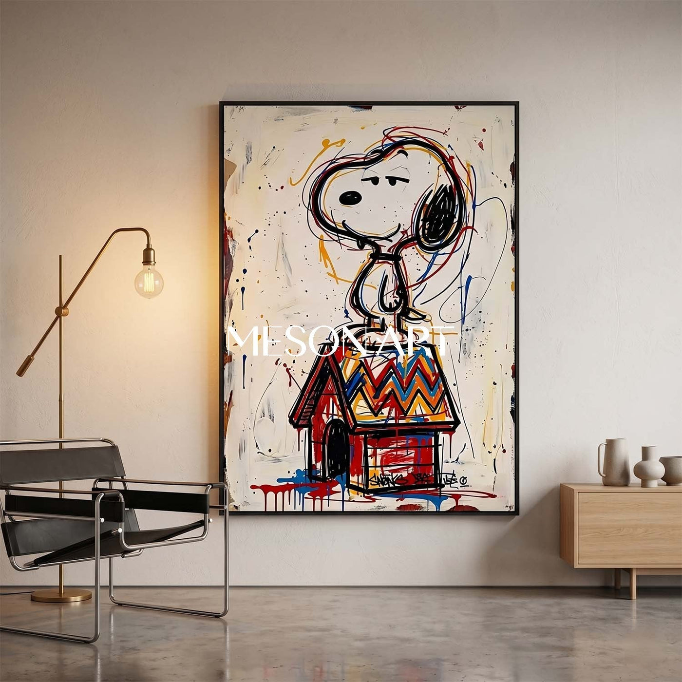 Snoopy's Abstract Joy #HQ001