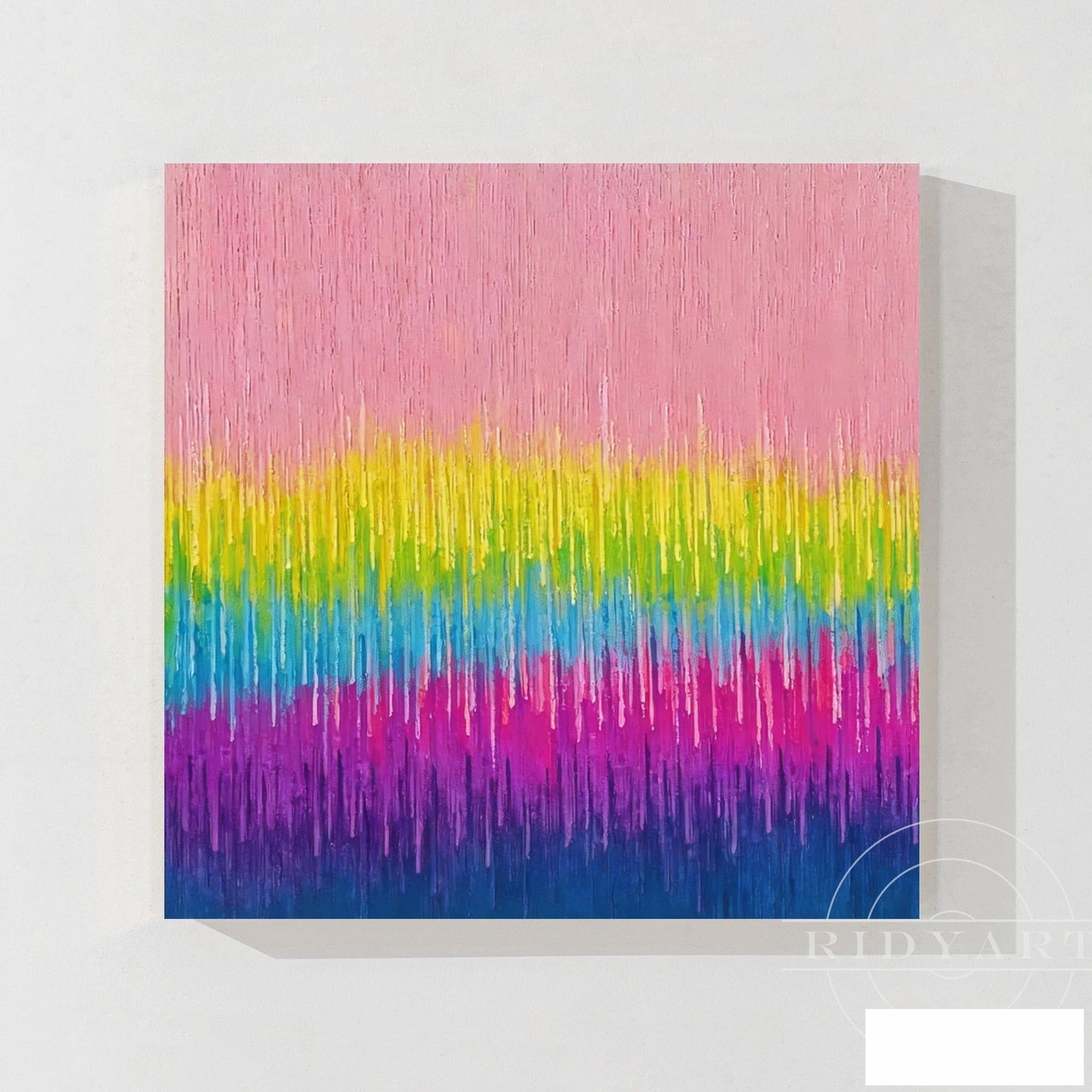 Pink Abstract wall art BA0951