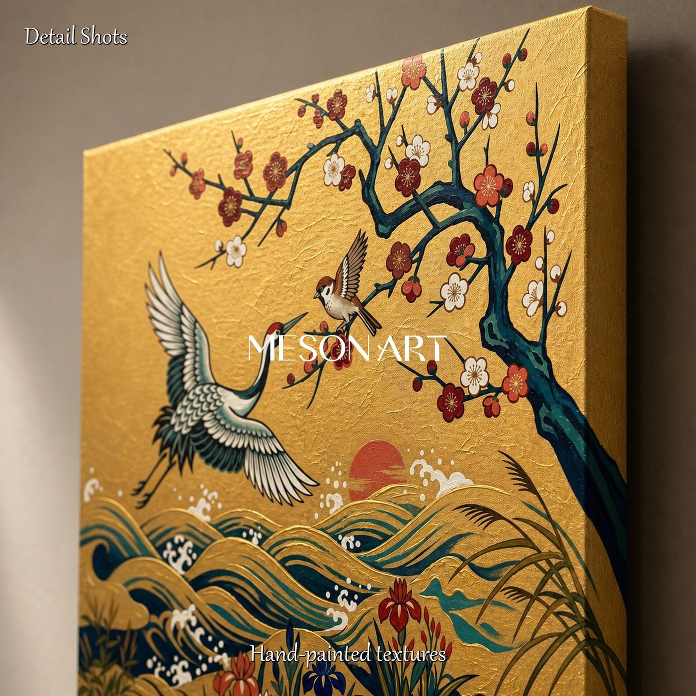 Golden Crane Serenity #UK050