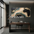 Gilded Tides Abstract #LLC063