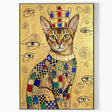 Golden Feline Pharaoh #CSQ188