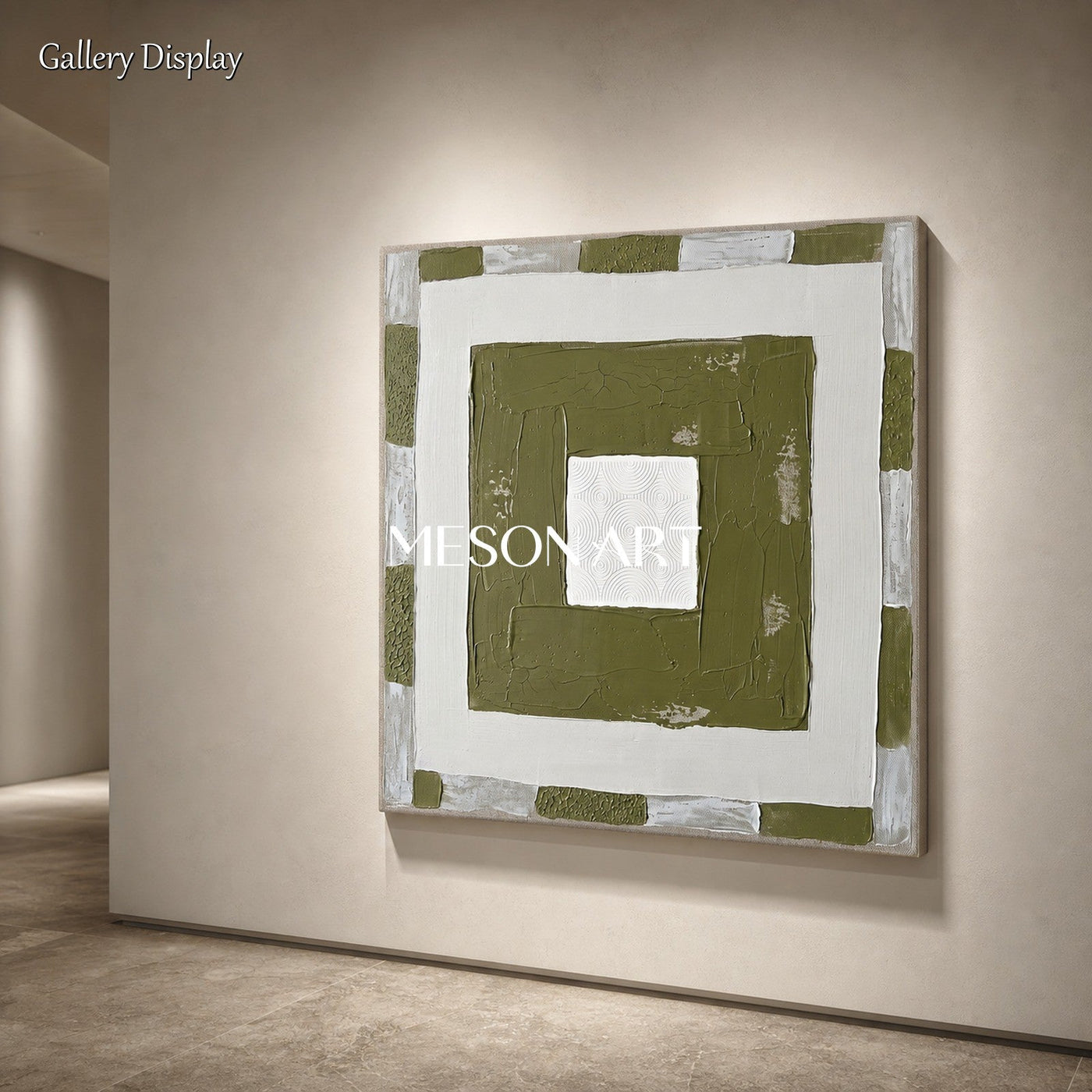 Olive Serenity Square #TX689