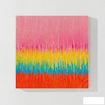 Pink Abstract wall art BA0953