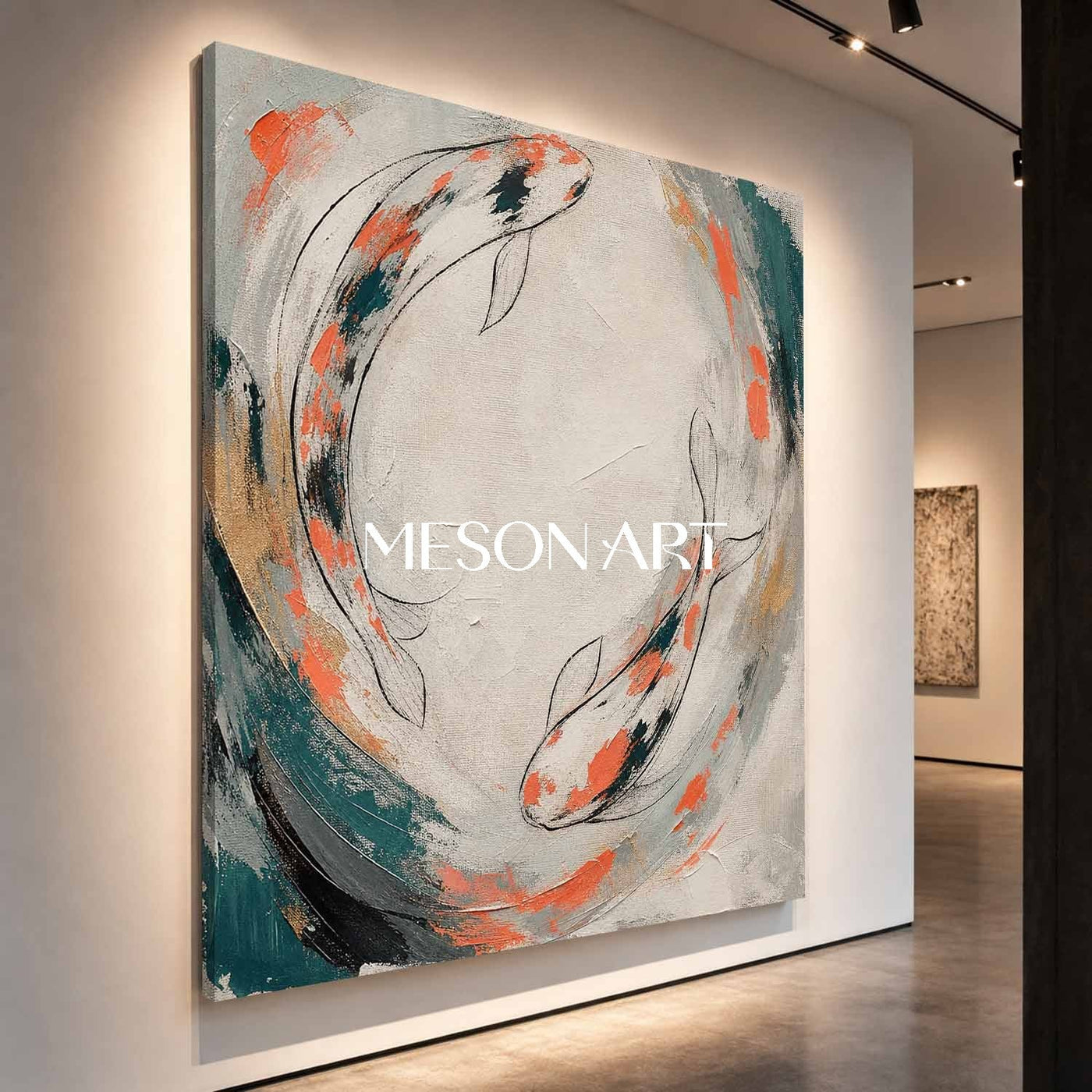 Koi Serenity Circle #MA255