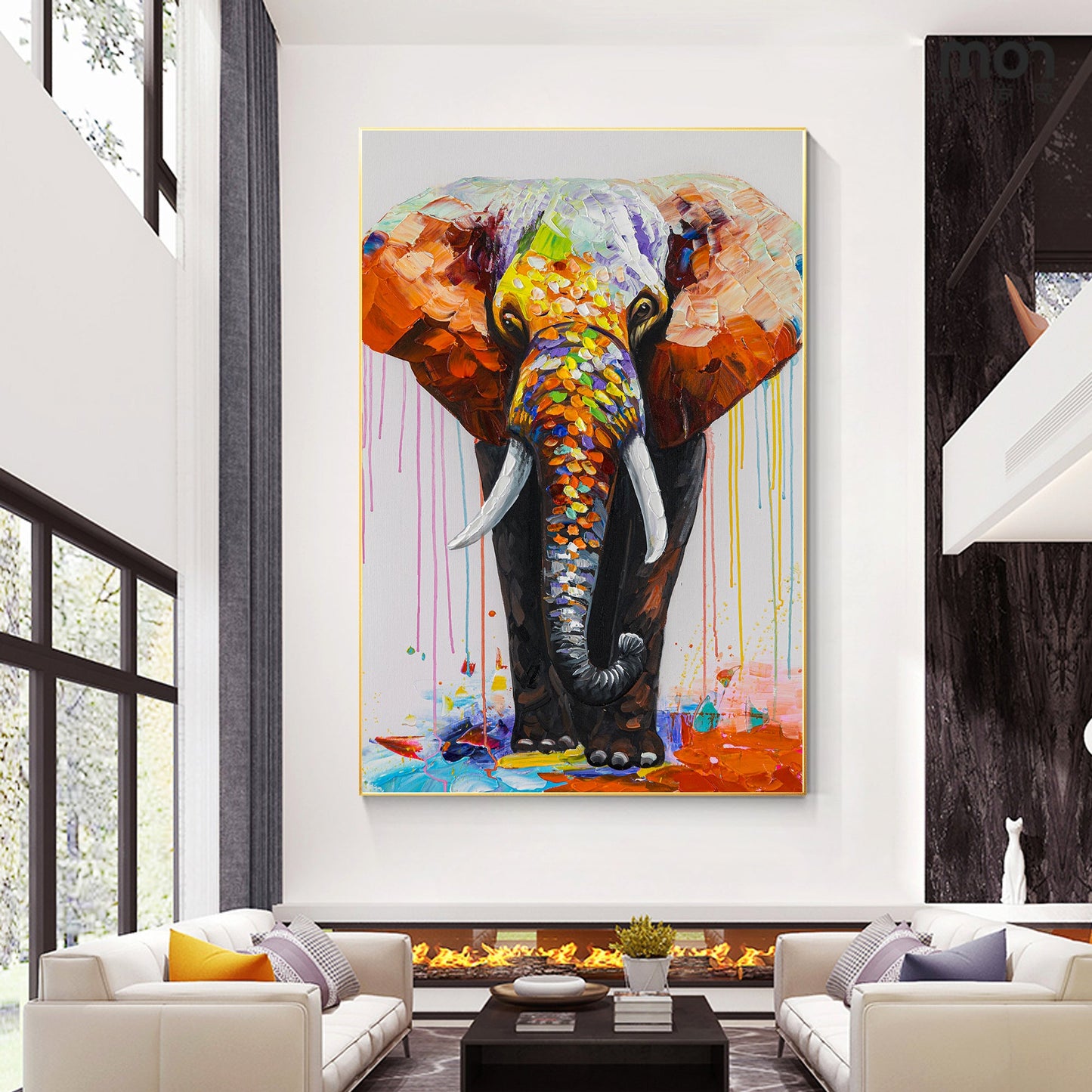 Colorful Elephant _YX01