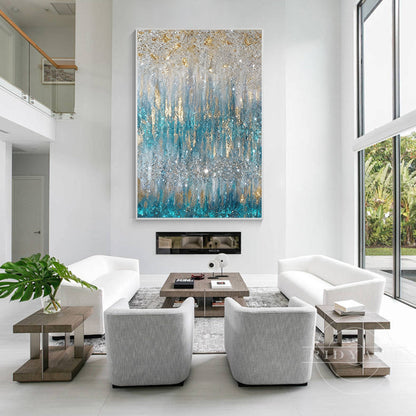 Glitter wall art_7art801