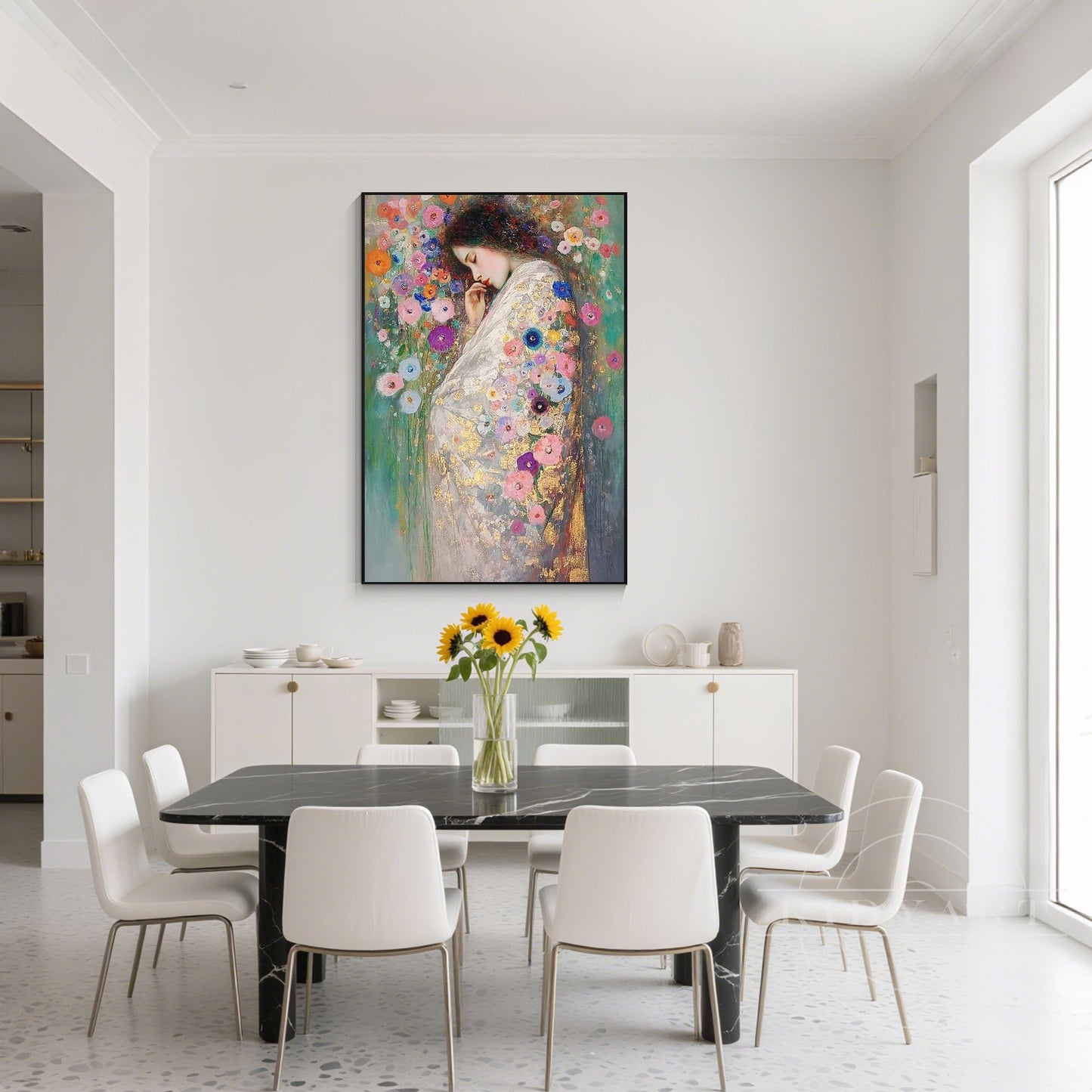Flower wall art_7art6333