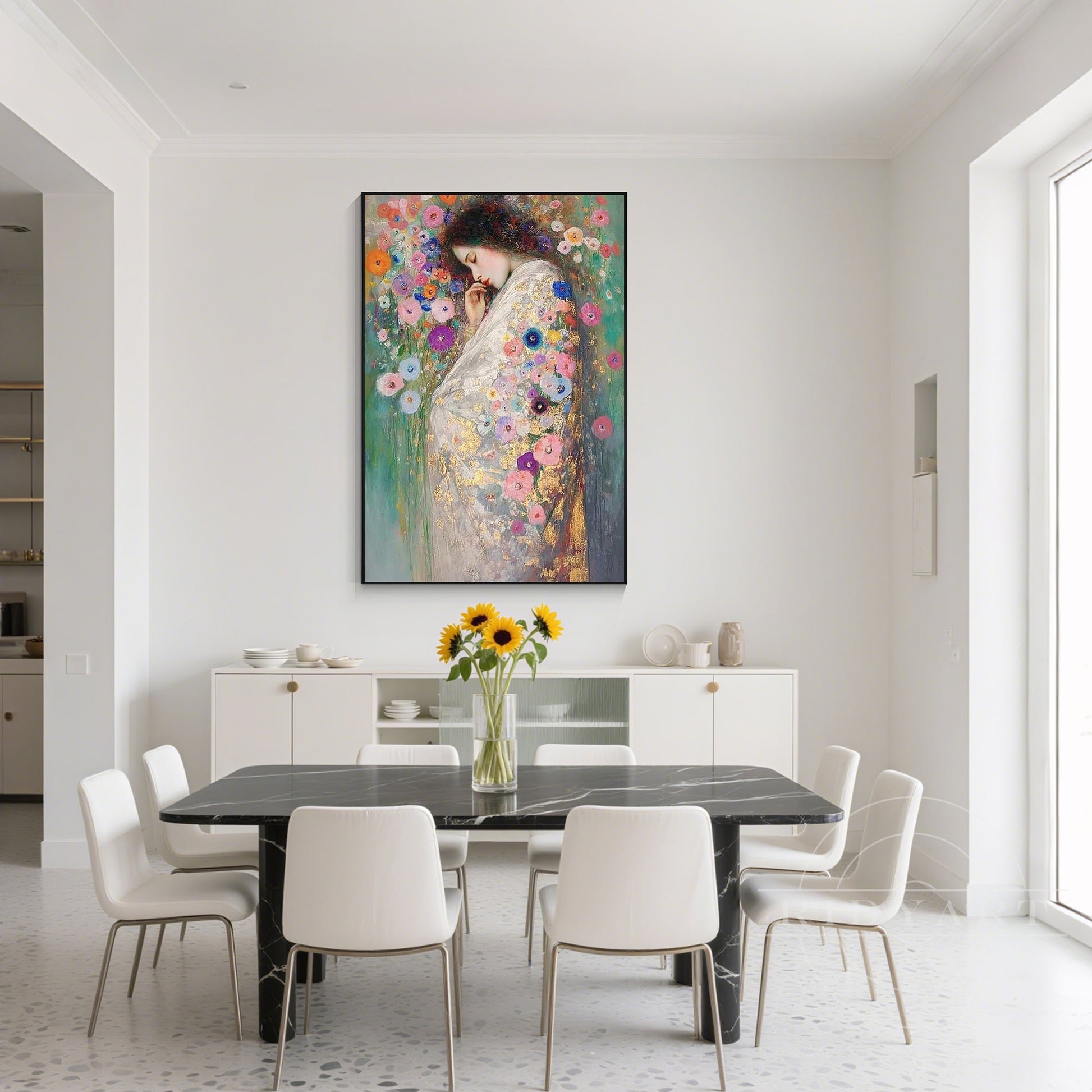 Flower wall art_7art6333