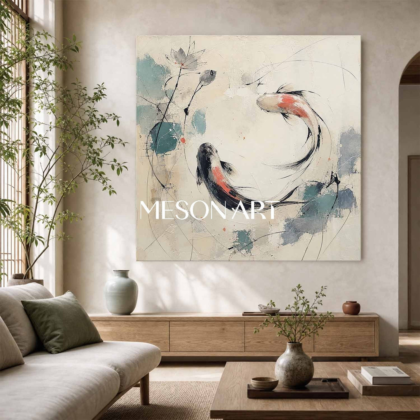 Eternal Koi Circle #MA277