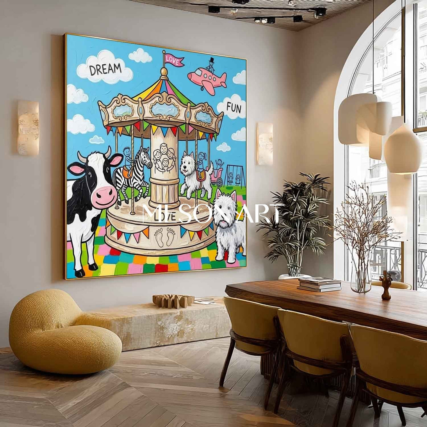Whimsical Carousel Dreams #SA061