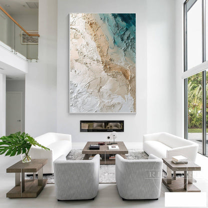 Abstract ocean wall art_7art827