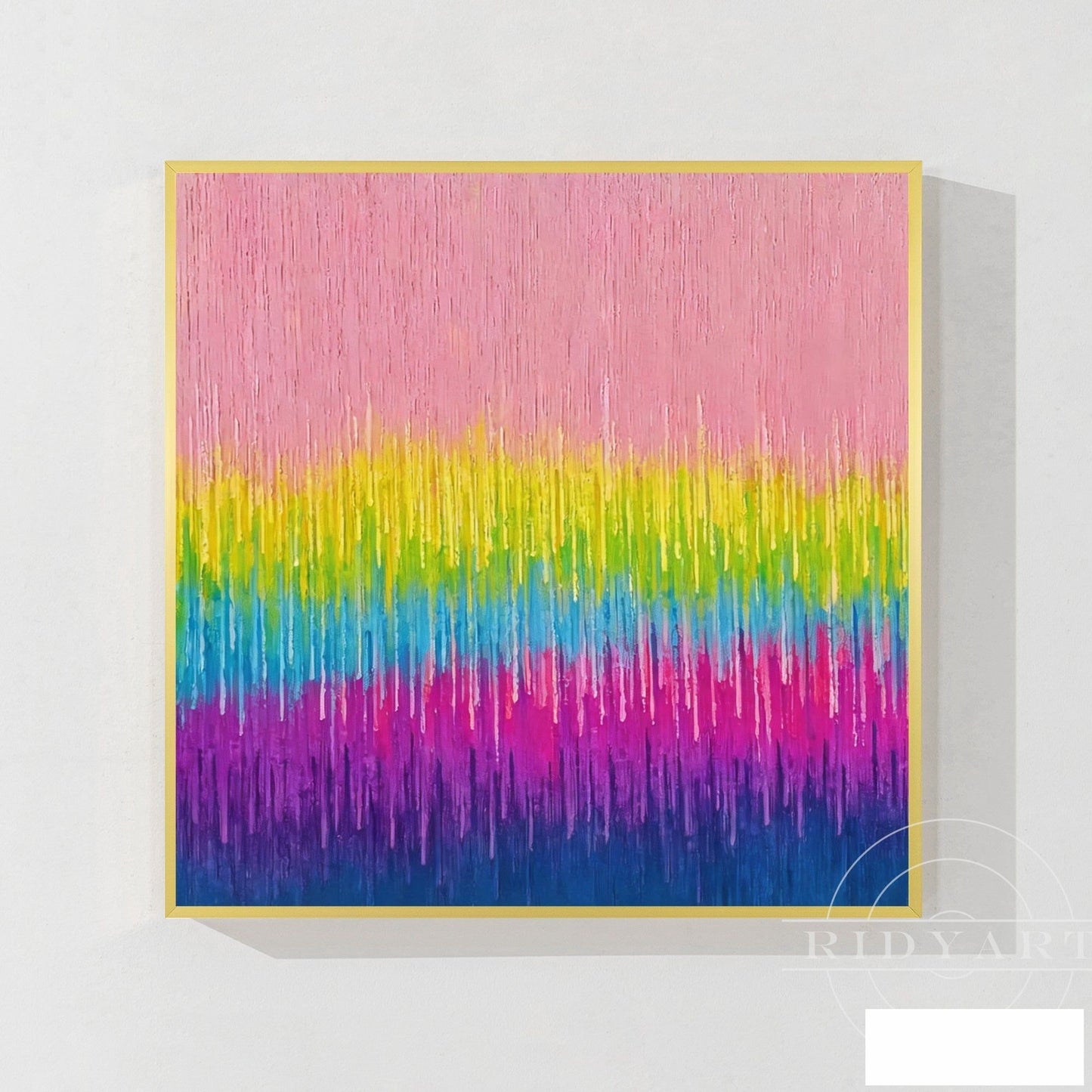 Pink Abstract wall art BA0951