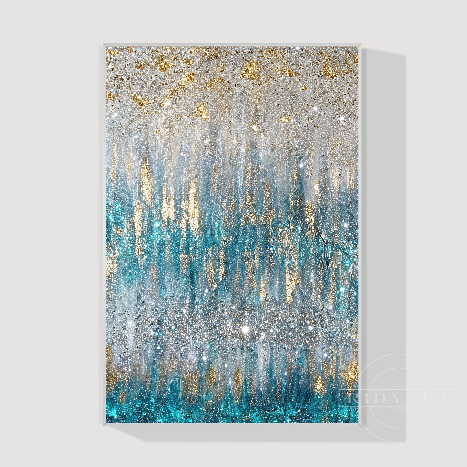 Glitter wall art_7art801