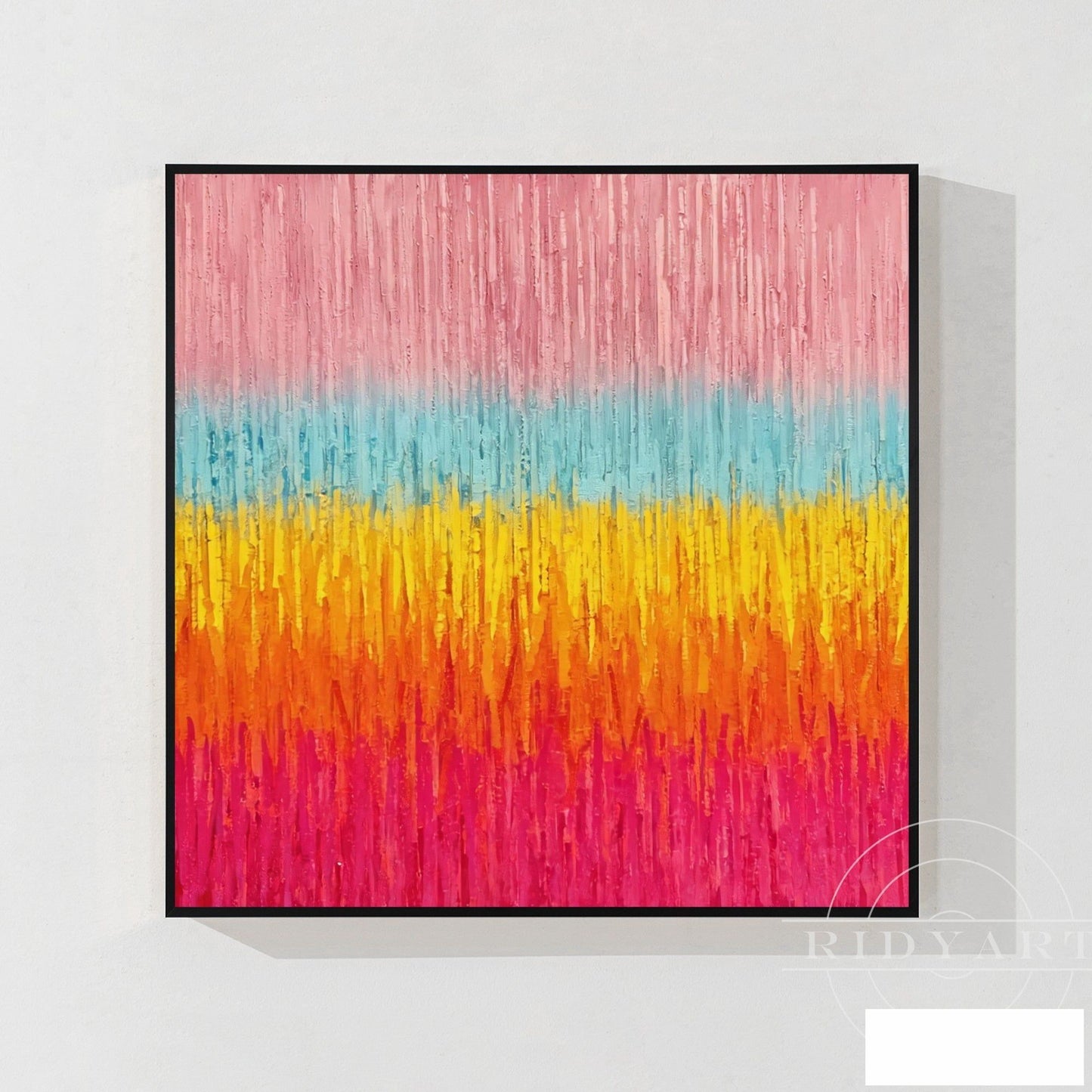 Pink Abstract wall art BA0952