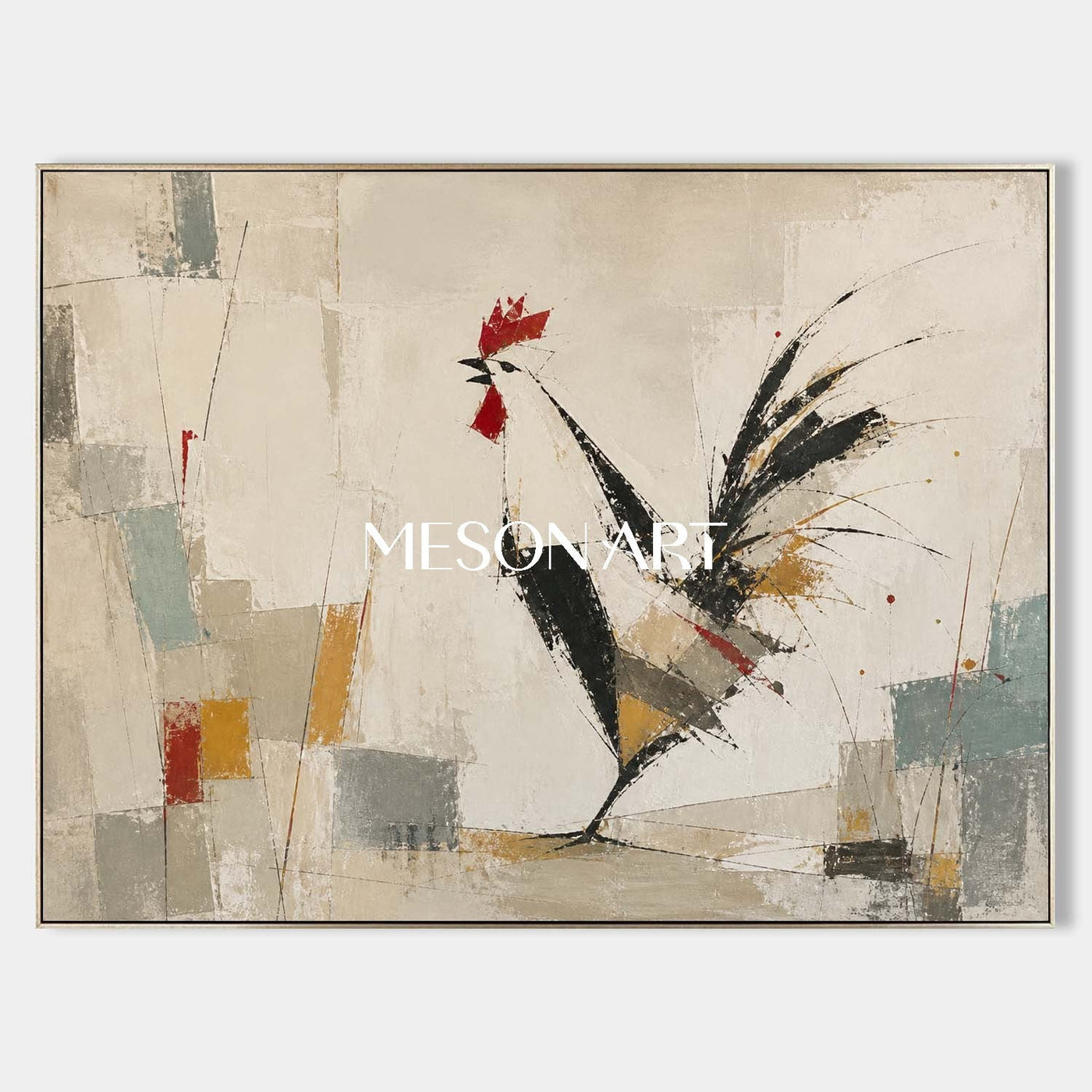 Crimson Rooster Rhythm #MA294