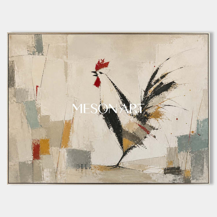 Crimson Rooster Rhythm #MA294