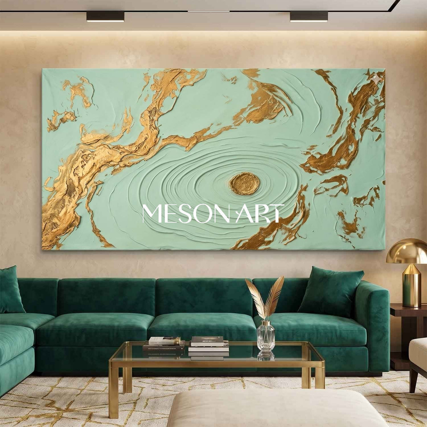 Gilded Serenity Waves #SG715