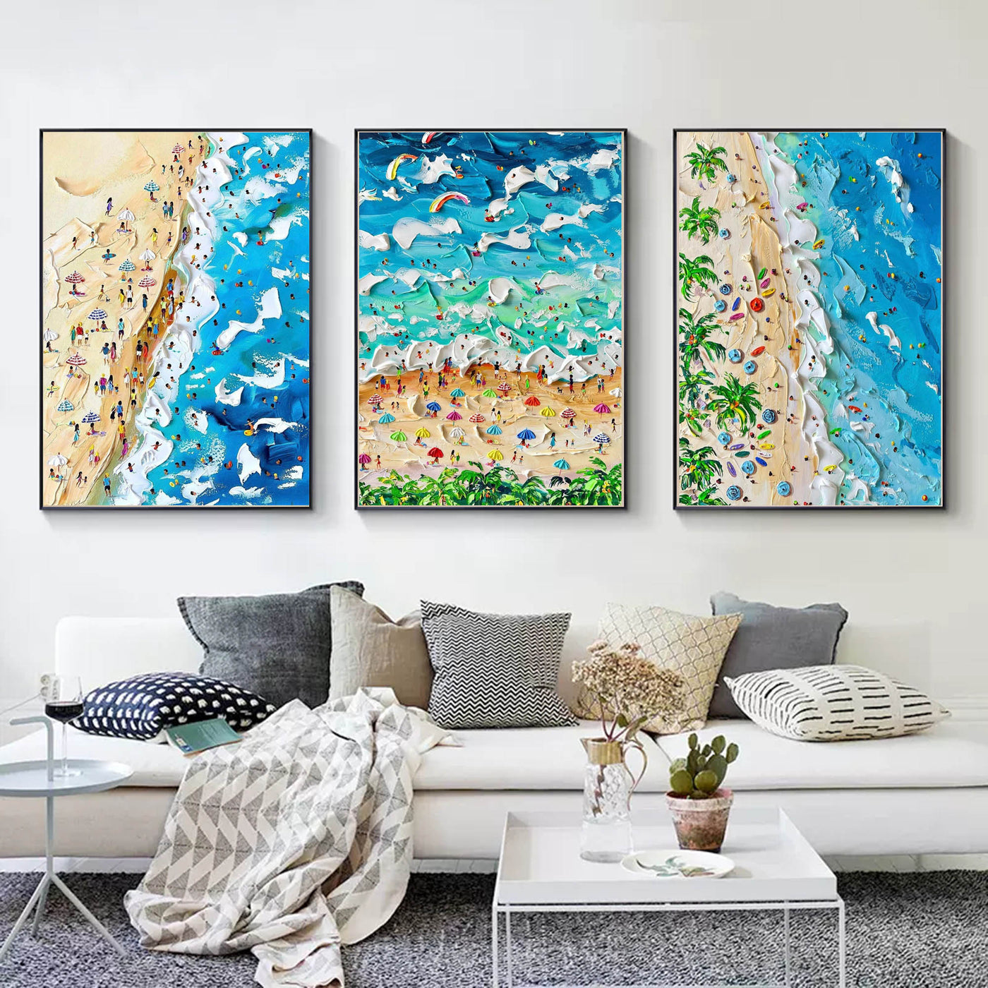 Abstract Painting Set of 3 #SP125