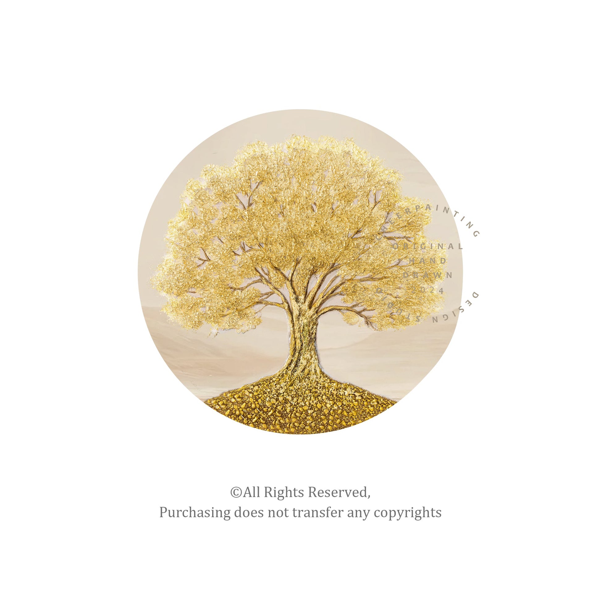 Tree of Life Wall Art Round Wall Art