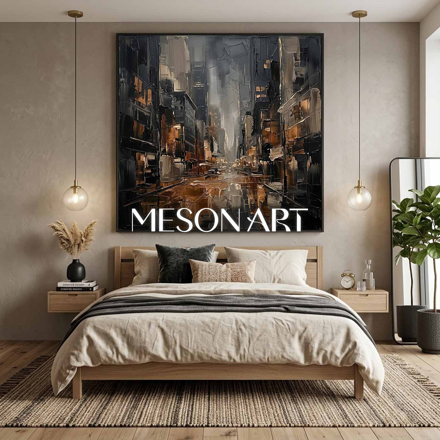 Urban Echoes In Bronze #LLC078