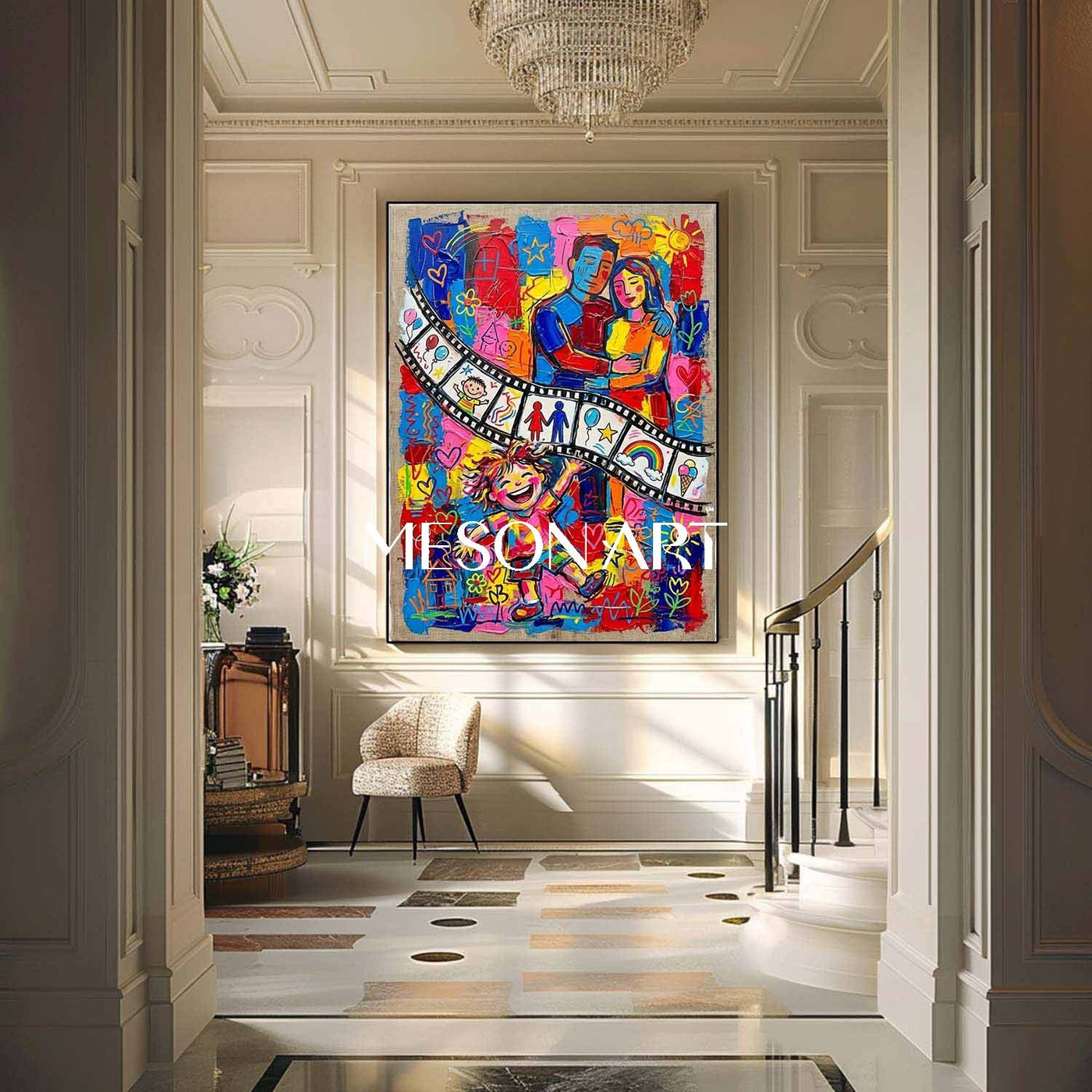 Joyful Family Mosaic #SA052