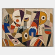 Echoes of Cubist Faces #CSQ076