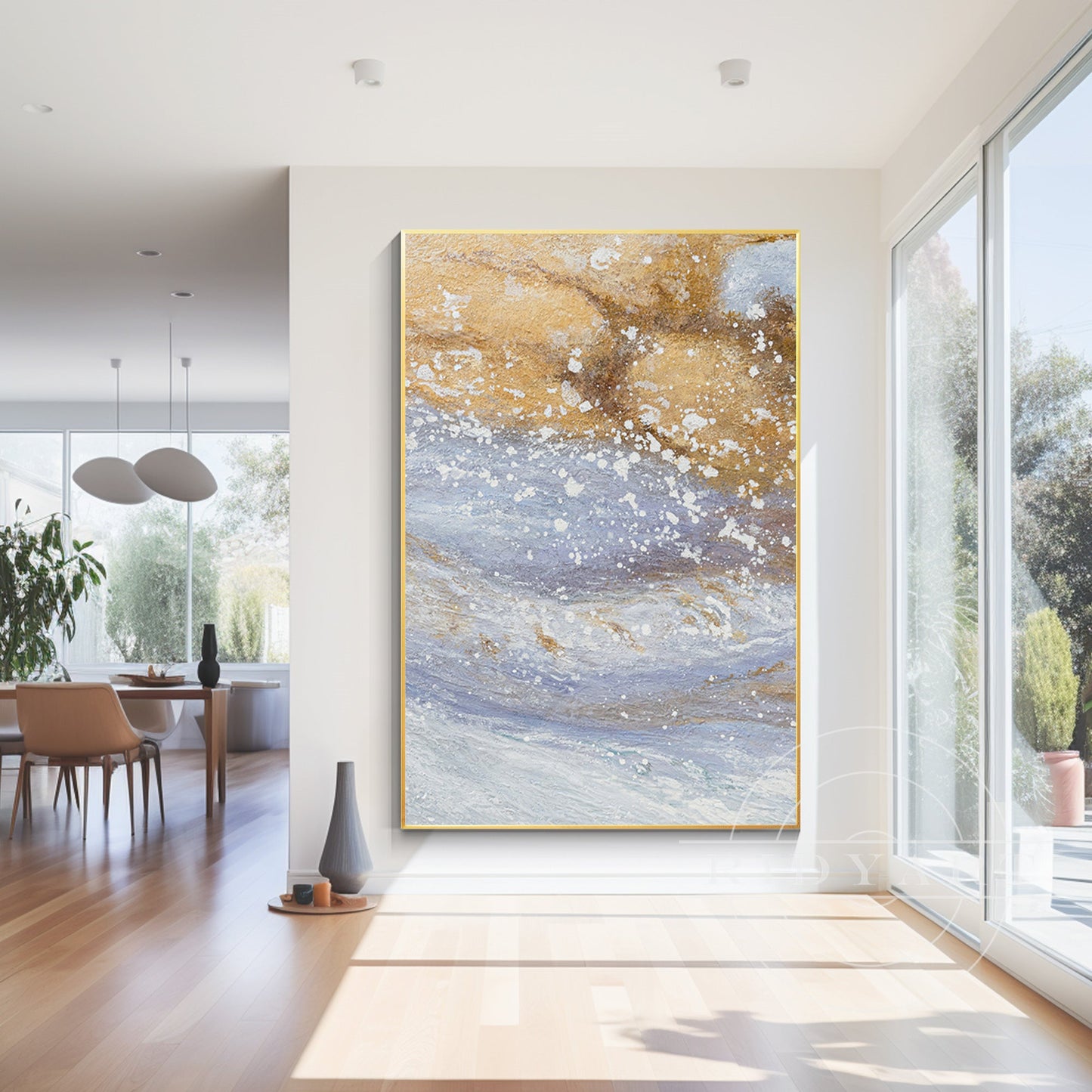 Abstract Beach Wall Art