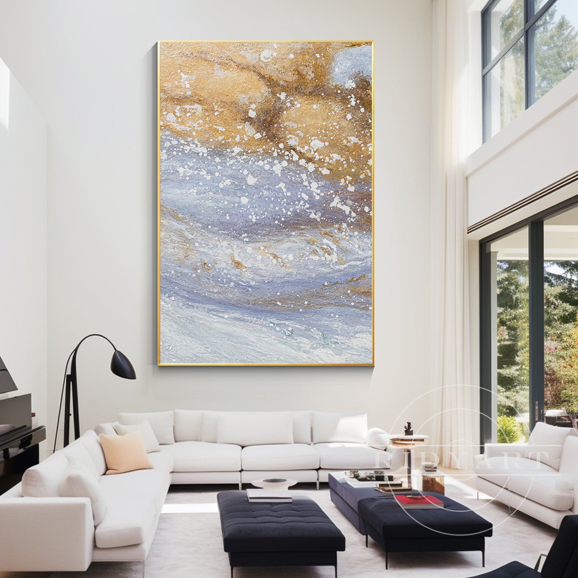 Abstract Beach Wall Art