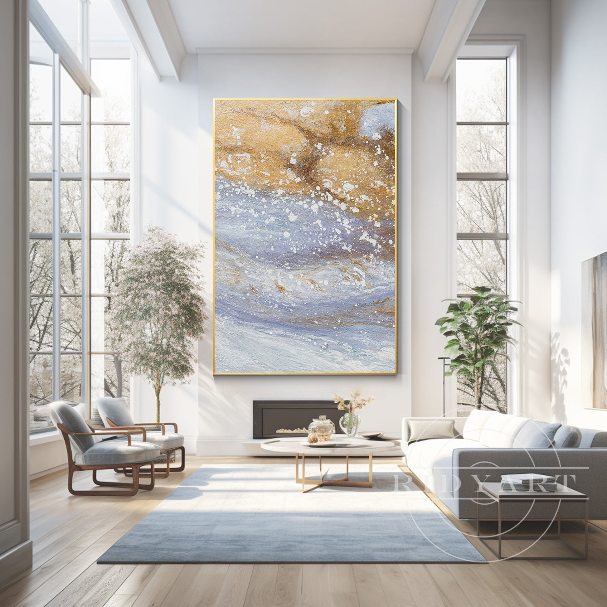 Abstract Beach Wall Art