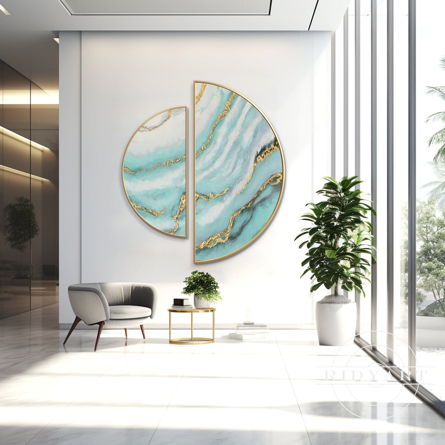 Abstrac wall Art_7art731