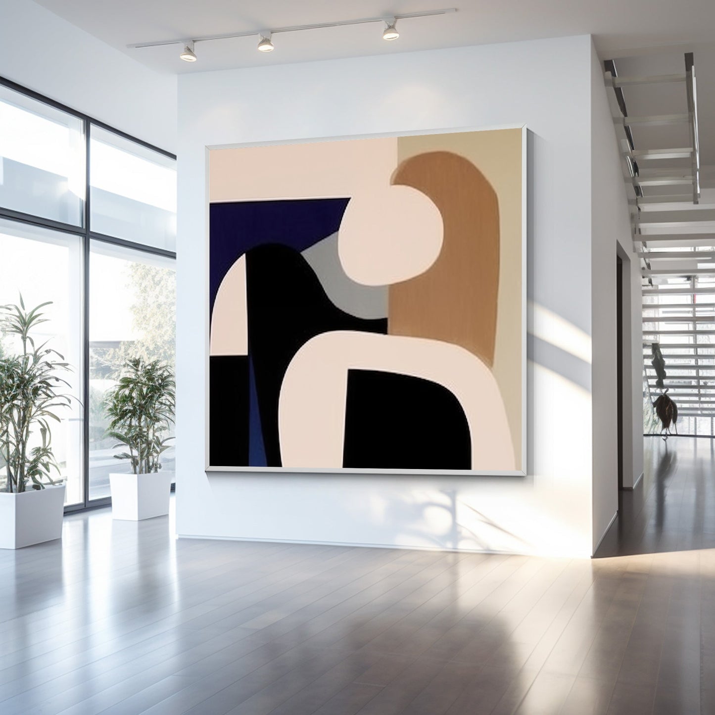 Abstract Geometric Painting