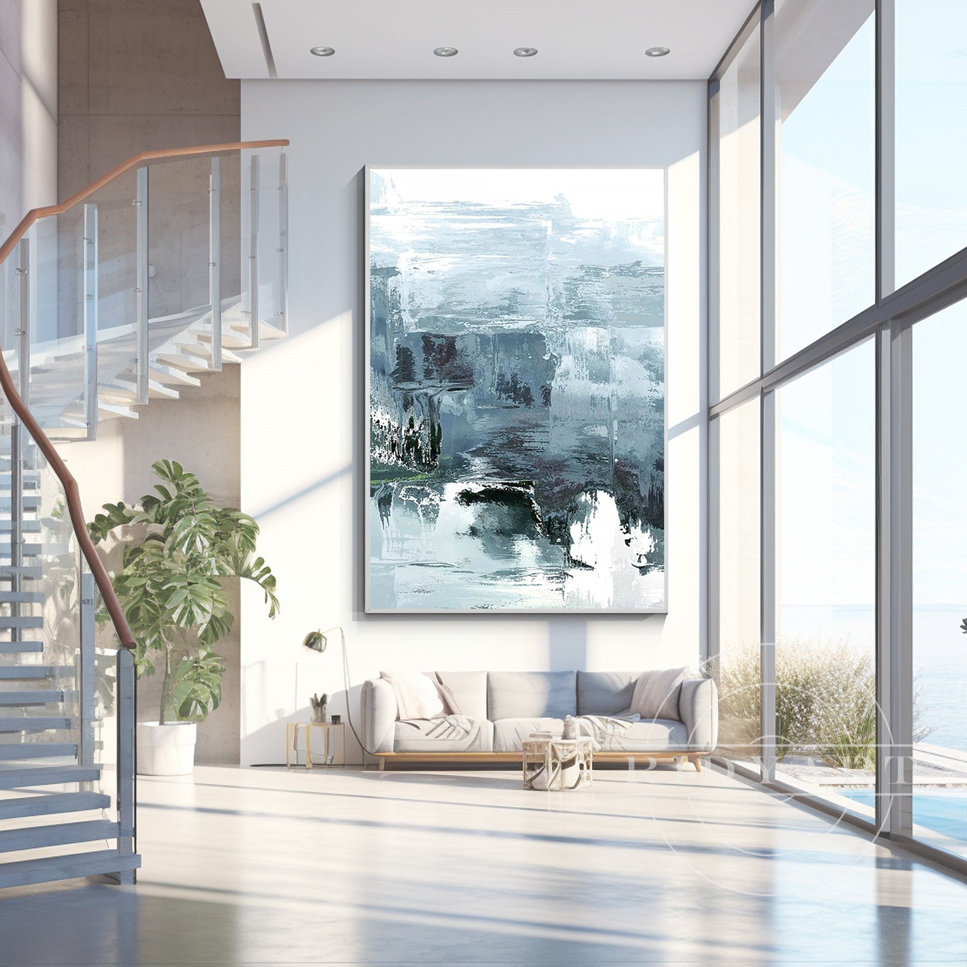 Abstract Landscape Painting