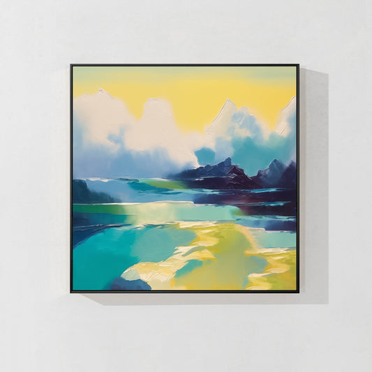 Abstract Landscape painting