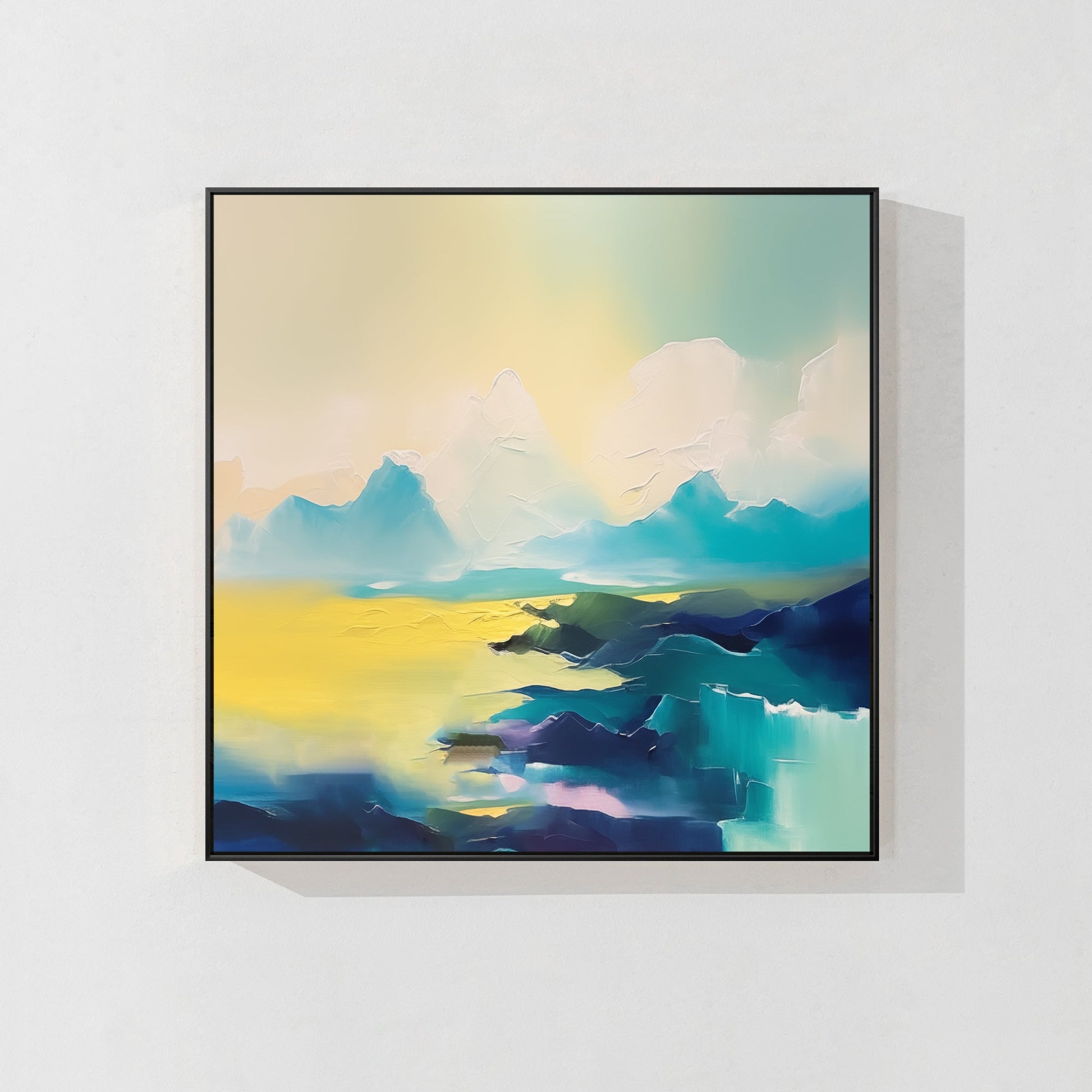 Abstract Landscape painting