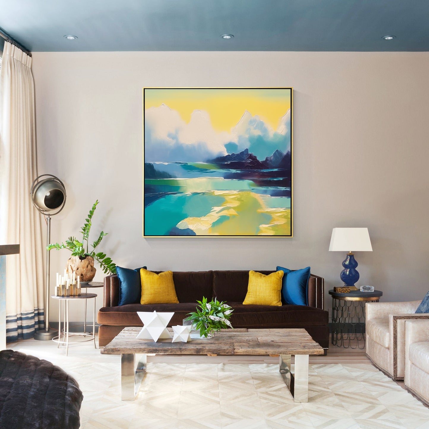 Abstract Landscape painting