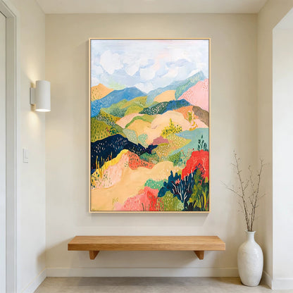 Abstract Mountain Painting_Baus0926