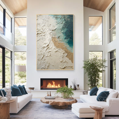 Abstract ocean wall art_7art825