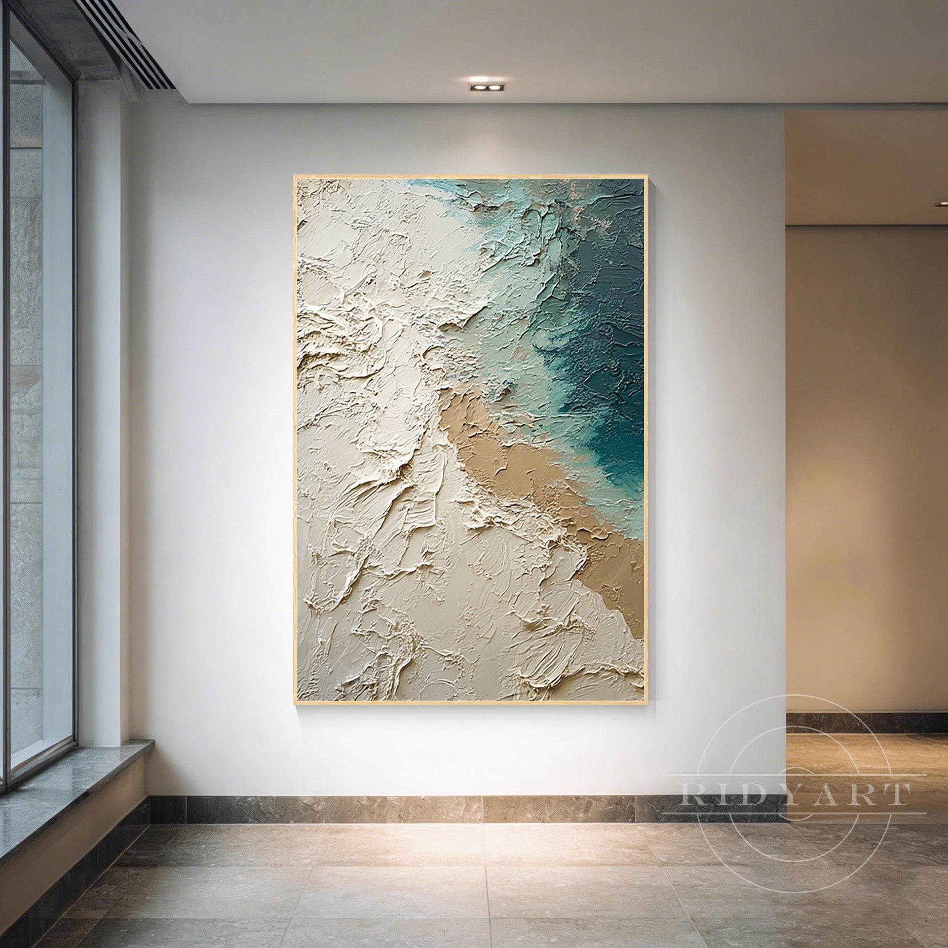 Abstract ocean wall art_7art825